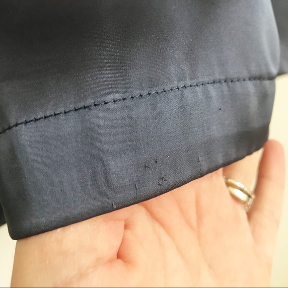 SOFT SURROUNDINGS Blue Tunic Style Blouse Sz M - Picture 7 of 8